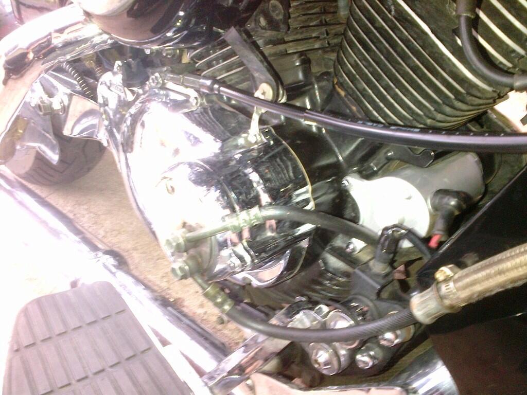 Ruby 400 cc with V-belt