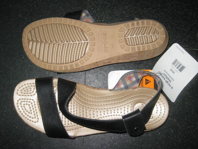 Crocs a leigh leather wedges & crocs a leigh leather sandals original