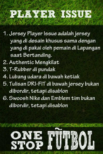 Jersey Bola Grade Ori (thailand made)