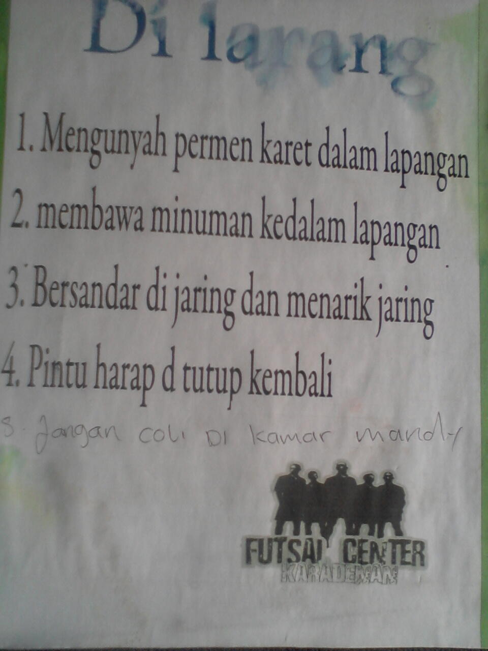 Peraturan Yang Bikin Ngakak :D gak ngakak, temen ane homo