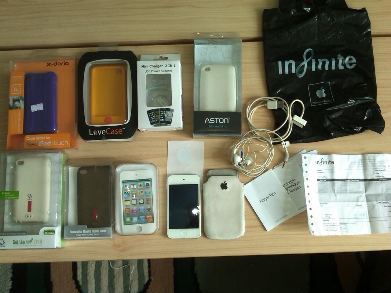 ipod touch 4 gen white 8gb