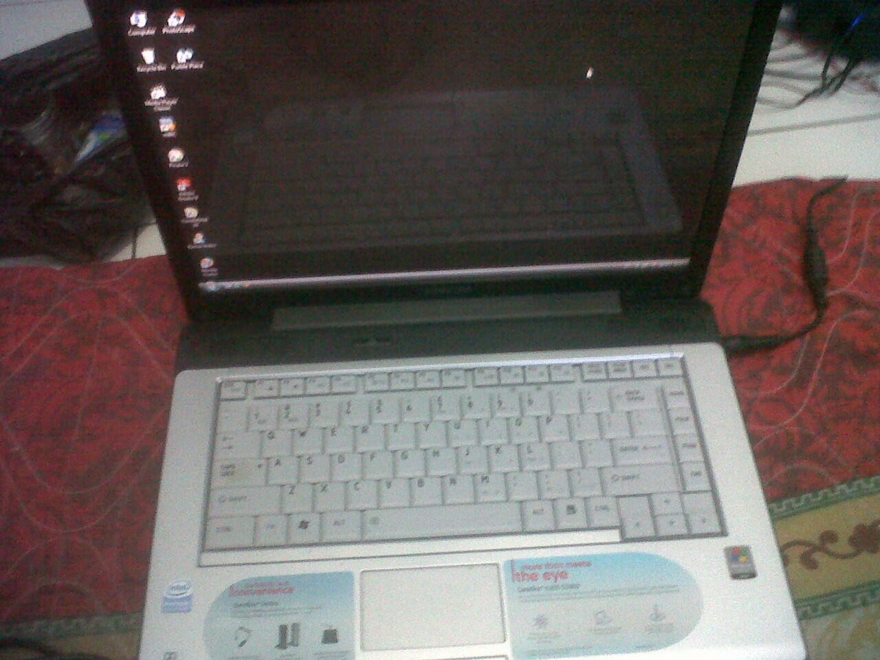 jual toshiba satellite a205-s5803