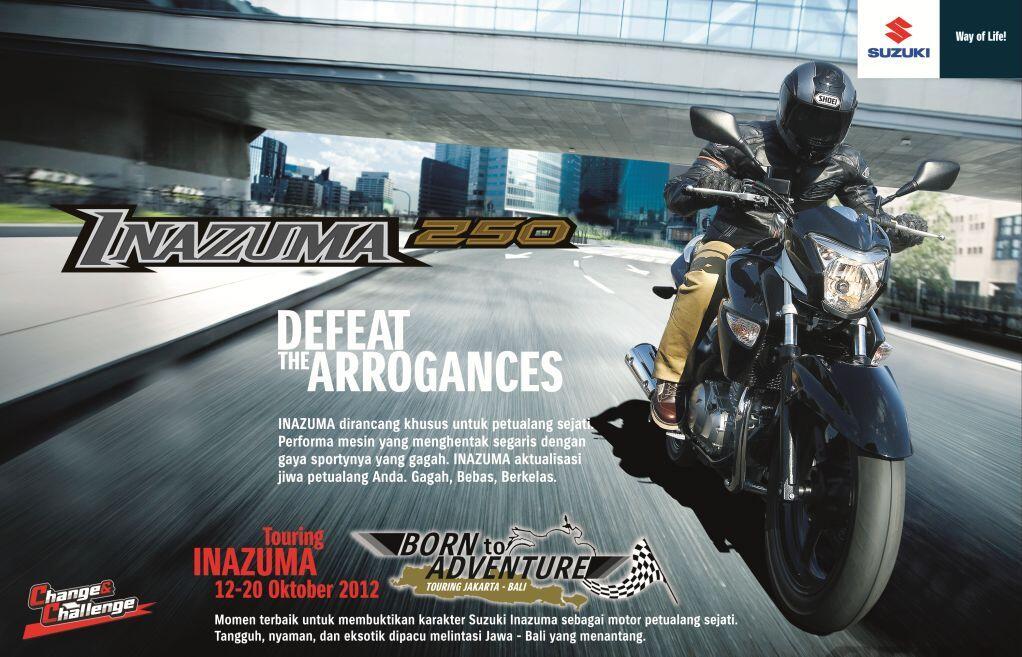 DIJUAL SUZUKI INAZUMA 250 READY STOK @SUZUKI PARAHYANGAN