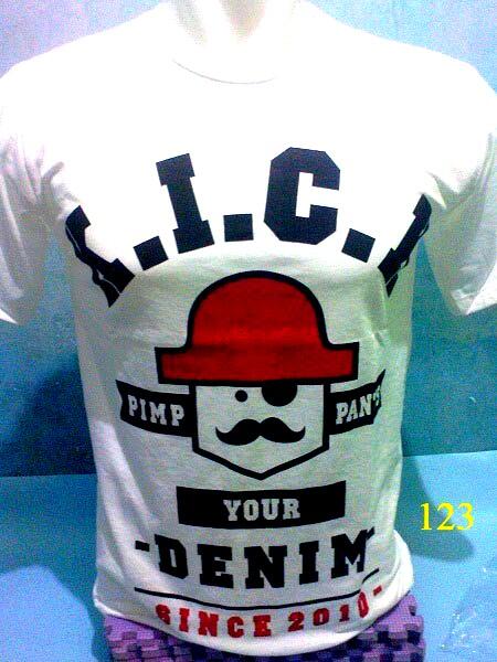 Kaos Peter Says Denim/Kick denim