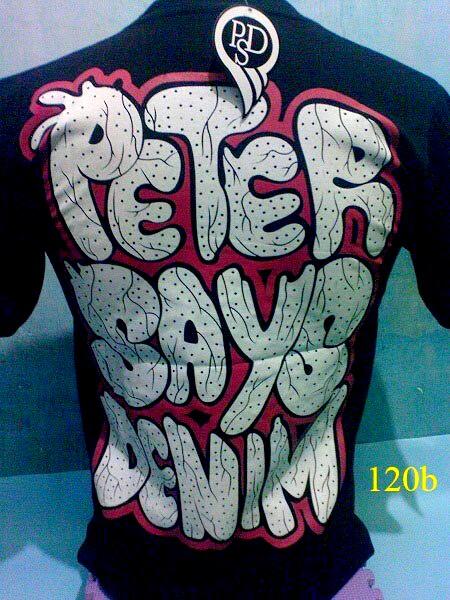 Kaos Peter Says Denim/Kick denim