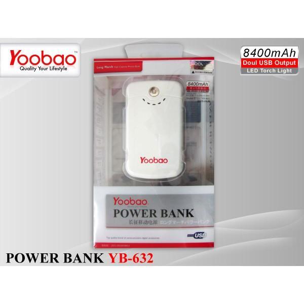POWER BANK YOOBAO YOOBAO YOOBAO 8400-11200-1300 mah.