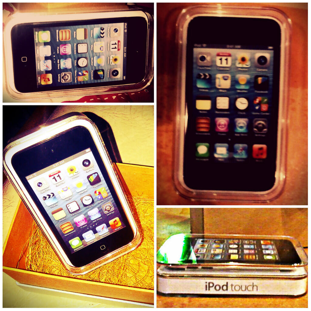 JUAL CEPAT Apple Ipod Touch BLACK 32GB 4thGen BARU!! Bergaransi Resmi!!