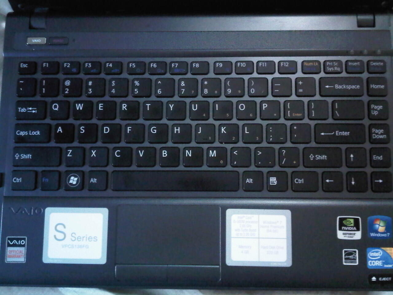 Sony Vaio S-Series VPCS136FG