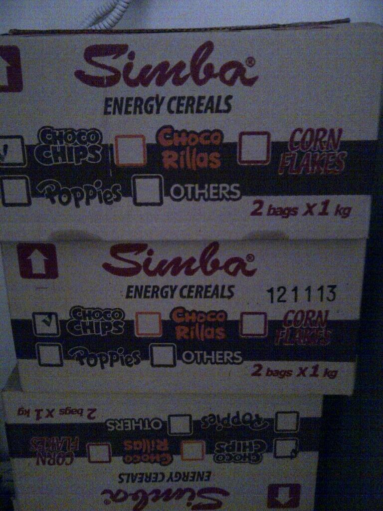 SIMBA Cereal Choco Crunch+Corn Flakes Profesional Pack 1 KG