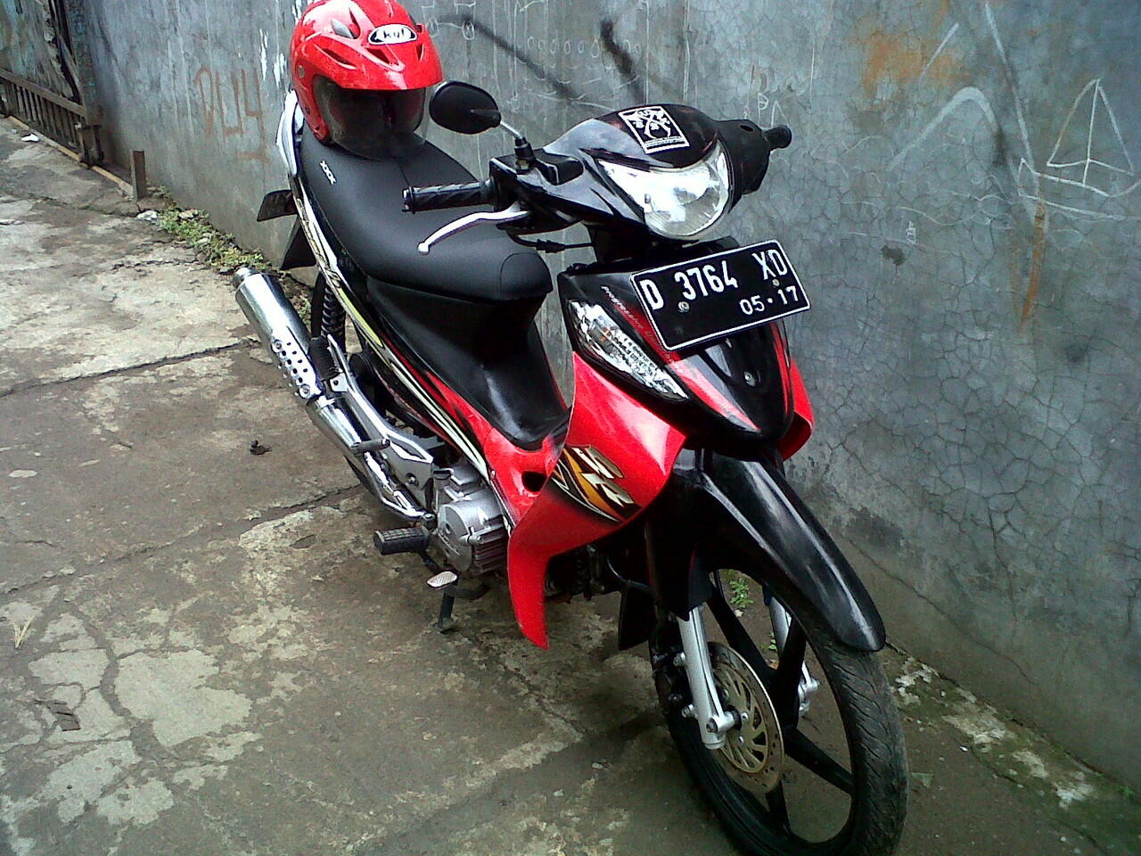 suzuki smash SR revo CW 2007 bandung