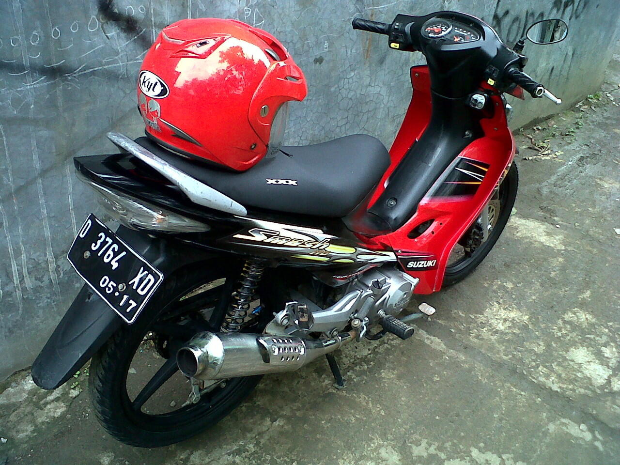 suzuki smash SR revo CW 2007 bandung