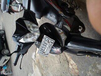jual supra x 125 tahun 2009 (double disk)