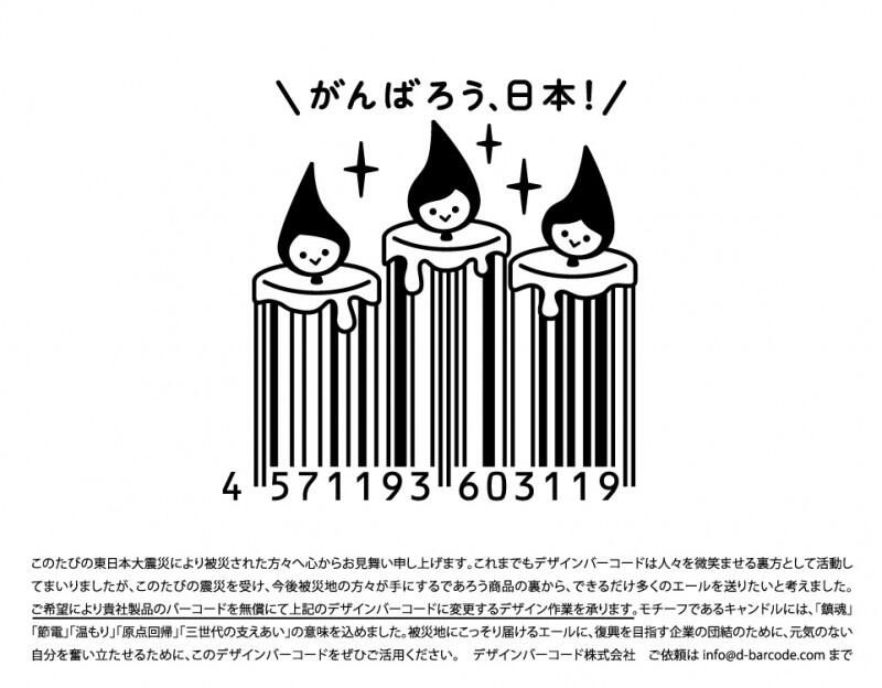 Barcode Kreatif Mengagumkan dari Jepang untuk Konsumen 