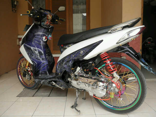 jual vario second ni gan tahun 2008 full modife