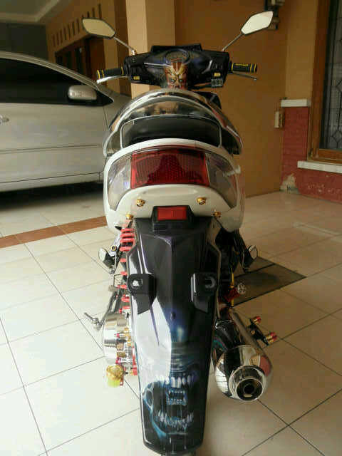 jual vario second ni gan tahun 2008 full modife