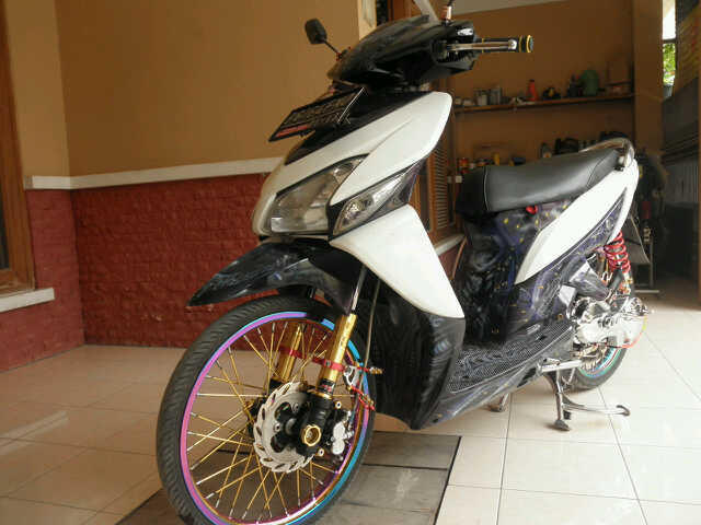 jual vario second ni gan tahun 2008 full modife
