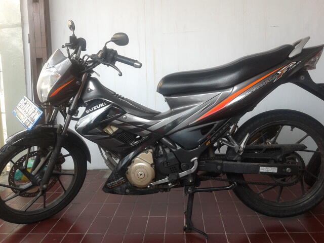Satria FU 2008, KM 20 ribuan, barang terawat