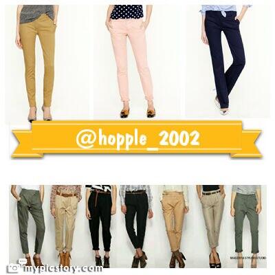 Celana Chino Cewe