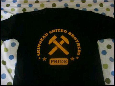 T-Shirt Band Skinhead United Brother (S.U.B)