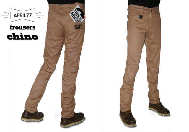 Jual Celana APRIL Chino, APRIL Joey, APRIL Raw, Trousers LOW PRICE!!!