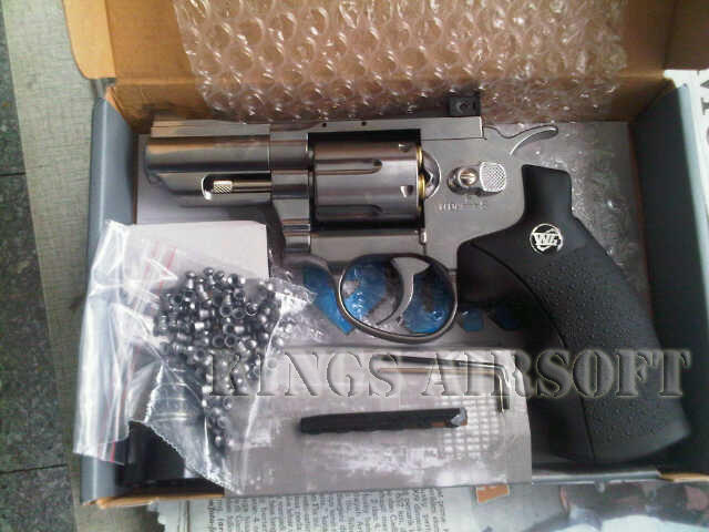 Win Gun Revolver 2.5 Chrome Cal.4,5