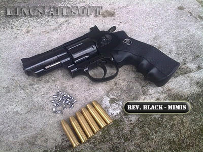 Win Gun Revolver 2.5 Chrome Cal.4,5