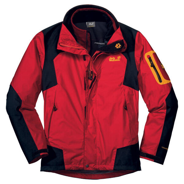 jacket jack wolfskin 14th peak merah
