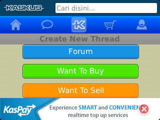 Kaskus for blackberry