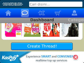 Kaskus for blackberry