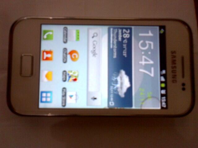 Jual Samsung Galaxy Ace Plus White Mulus Fullset