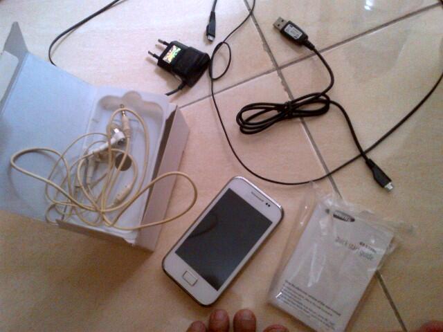 Jual Samsung Galaxy Ace Plus White Mulus Fullset