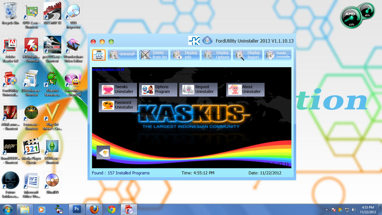 FordUtility Uninstaller Special Kaskus Edition (karya lokal)