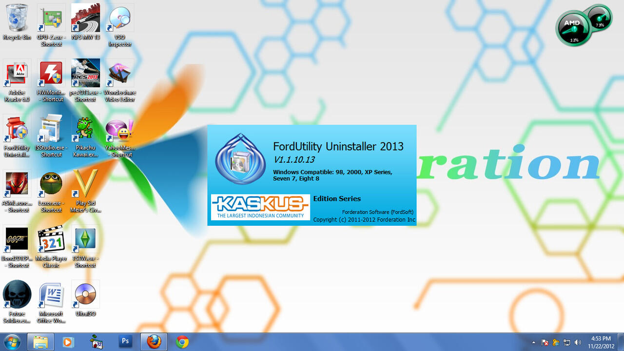FordUtility Uninstaller Special Kaskus Edition (karya lokal)