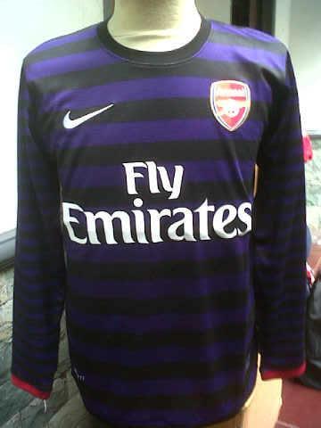 arsenal away lengan panjang