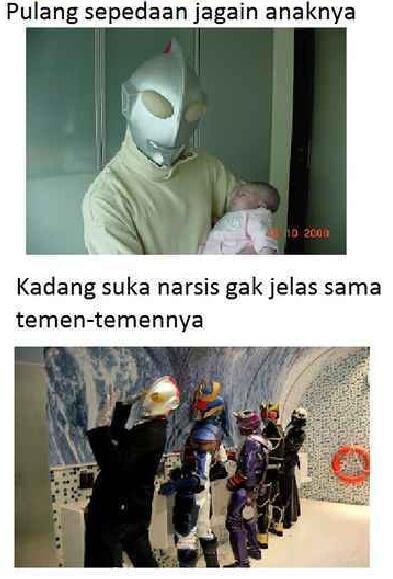 &#91;++pict&#93; Ultraman pas lagi nganggur