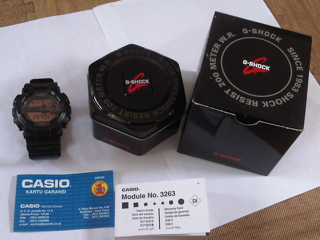 casio module no 3263