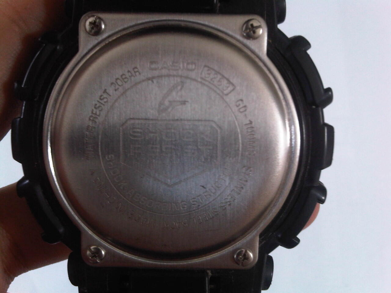 CASIO G-SHOCK ORIGINAL TIPE 3263 GD 100MS