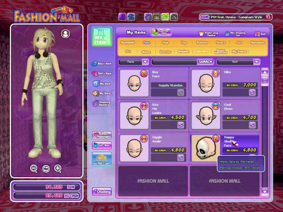 JUAL CHAR AYODANCE LEVEL 6 AVATAR 1,1 JUTA