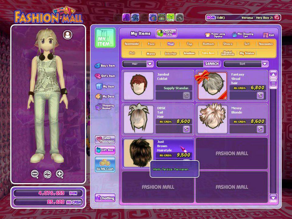 JUAL CHAR AYODANCE LEVEL 6 AVATAR 1,1 JUTA