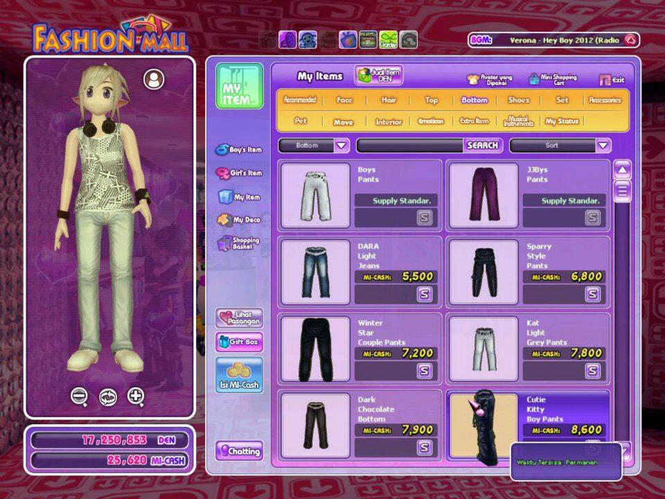 JUAL CHAR AYODANCE LEVEL 6 AVATAR 1,1 JUTA