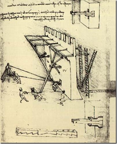Senjata Perang Buatan Leonardo Da Vinci....Cekidot