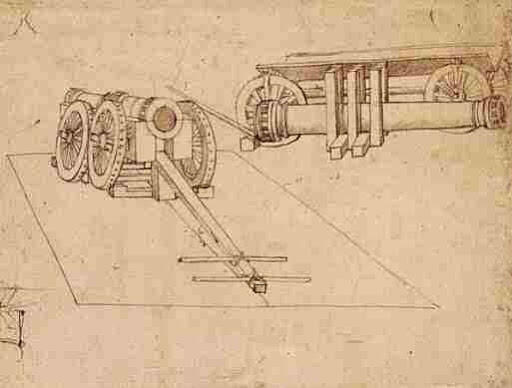 Senjata Perang Buatan Leonardo Da Vinci....Cekidot