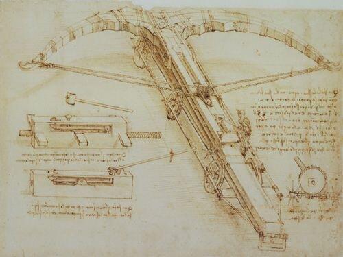 Senjata Perang Buatan Leonardo Da Vinci....Cekidot