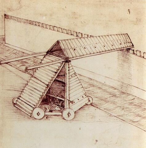 Senjata Perang Buatan Leonardo Da Vinci....Cekidot