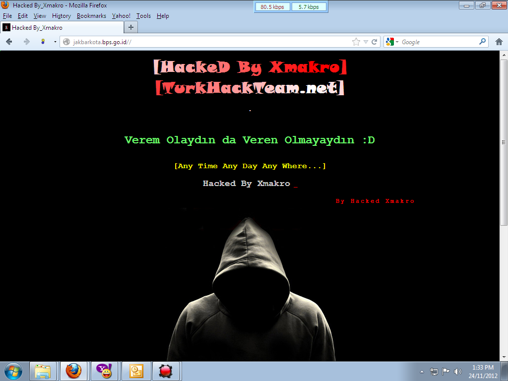 WEB BPS JAKARTA BARAT DI HACK