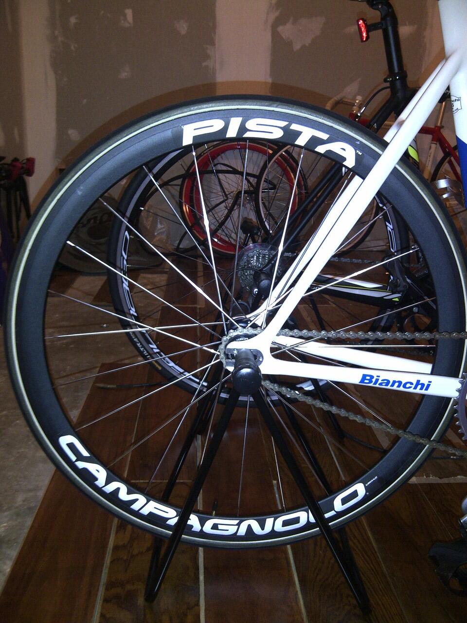 Campagnolo Pista Rear Wheelset 