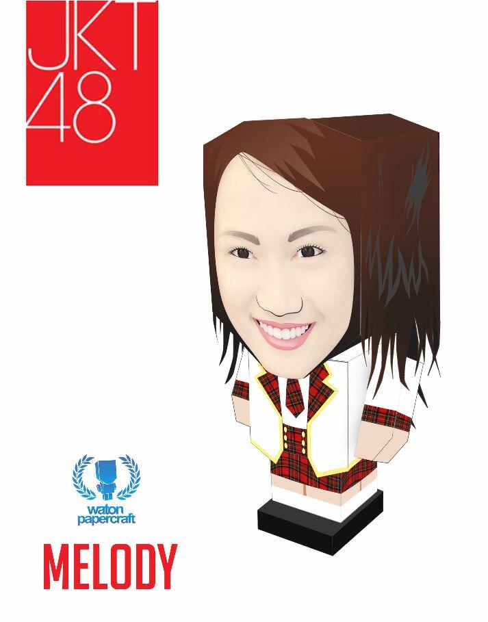 Papercraft Member JKT48 &#91;UPDATE TERUS&#93;