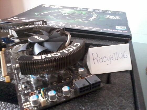 Jual VGA Gamer MSI GTX460 Cyclone OC Medan-Palembang-Padang-Aceh-Sumatra-Jokja