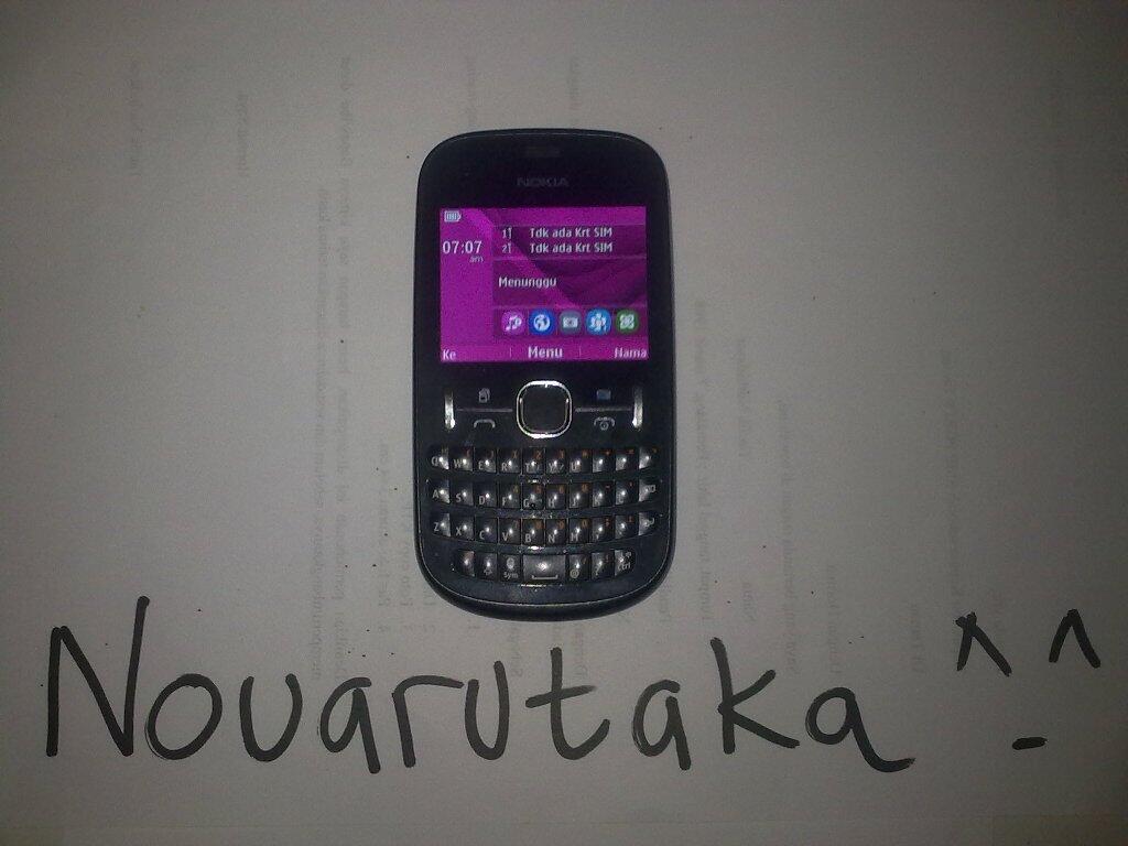 Nokia Asha 200 Dual Sim Batangan "Sakit"
