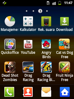 Santai Samsung Galaxy Y + Bonus Micro SD {Semarang}